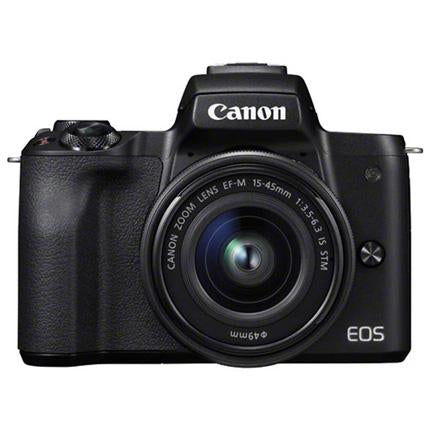 CANON EOS M50 MIRRORLESS CAMERA WITH EF-M 15-45MM IS STM LENS