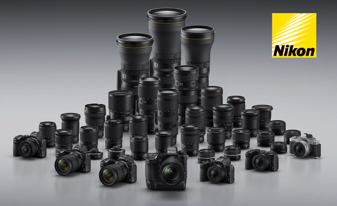Collection of Nikon cameras