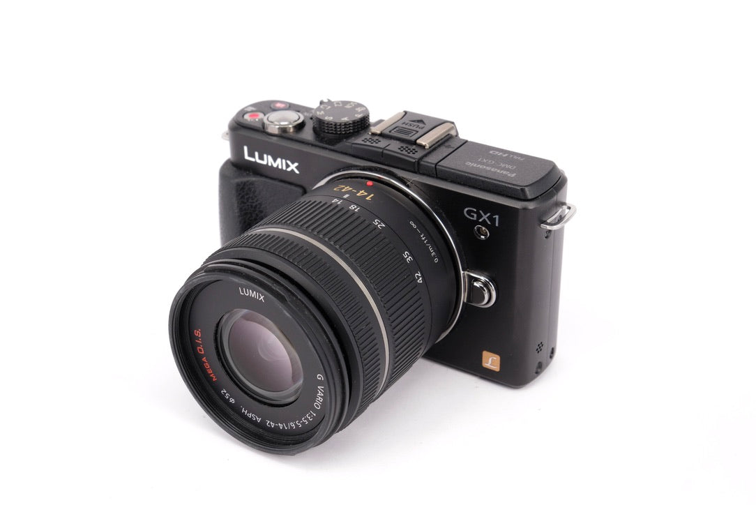 Used Panasonic Lumix GX1 + 14-42mm Mirrorless Camera