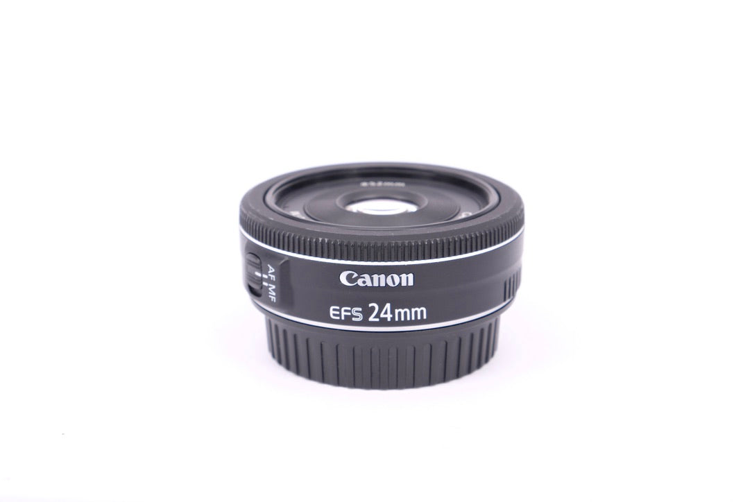 Used Canon EF-S 24mm f/2.8 STM Lens