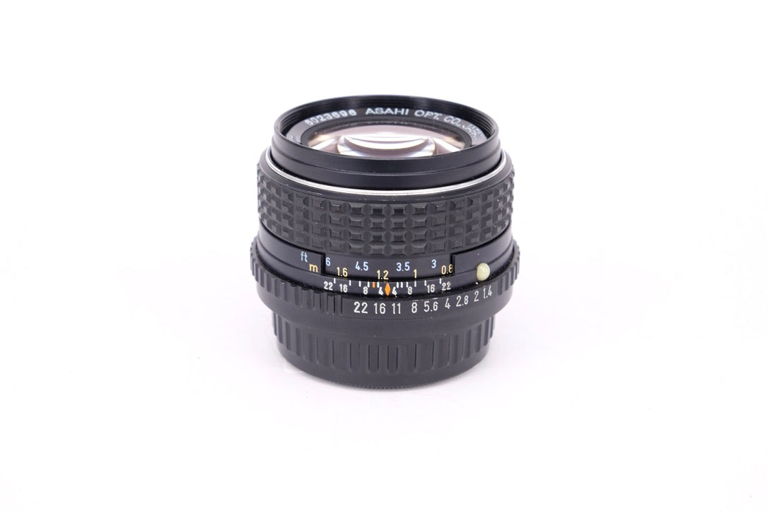 Used Pentax-M 50mm f/1.4 SMC Lens