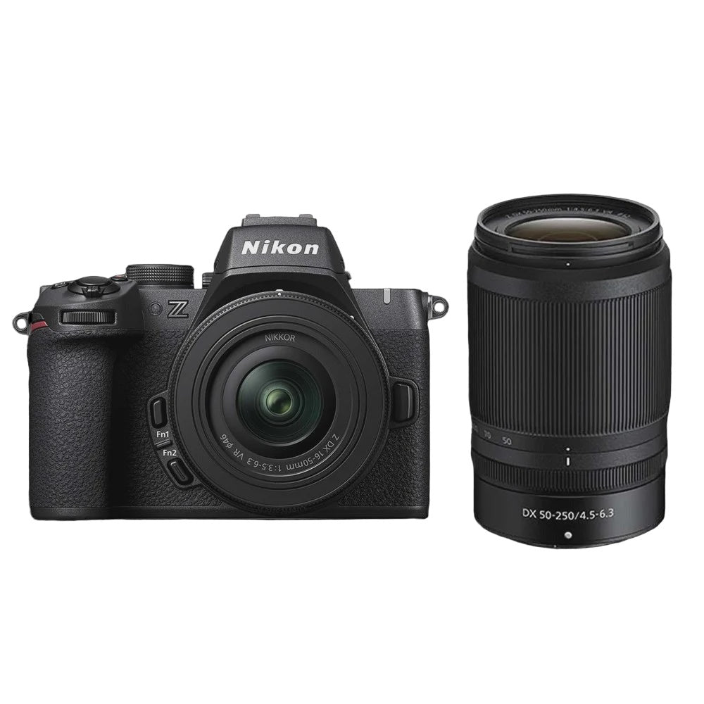 Nikon Z50 II with 16-50mm & 50-250mm Lenses