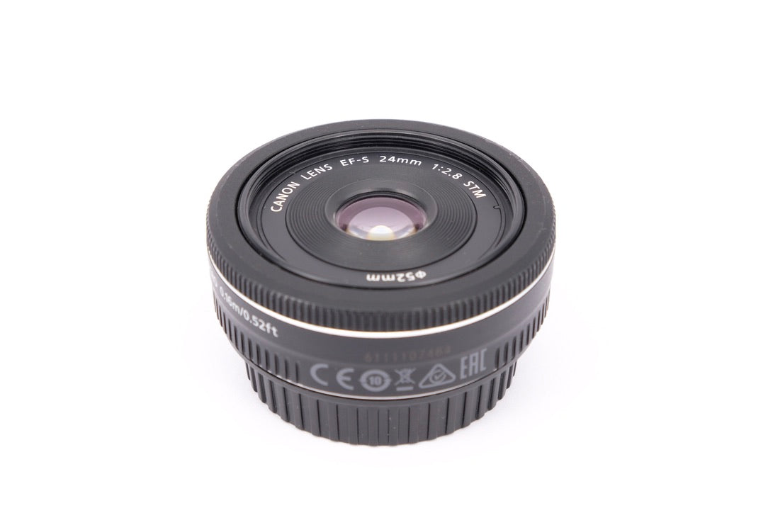 Used Canon EF-S 24mm f/2.8 STM Lens