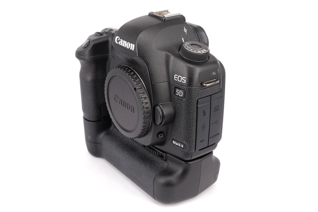 Used Canon EOS 5D Mark II + Grip Full Frame DSLR
