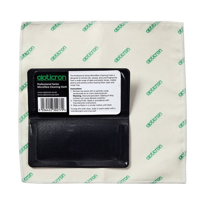 Opticron Pro Series Lens Cleaning Cloth 20x20cm in pouch