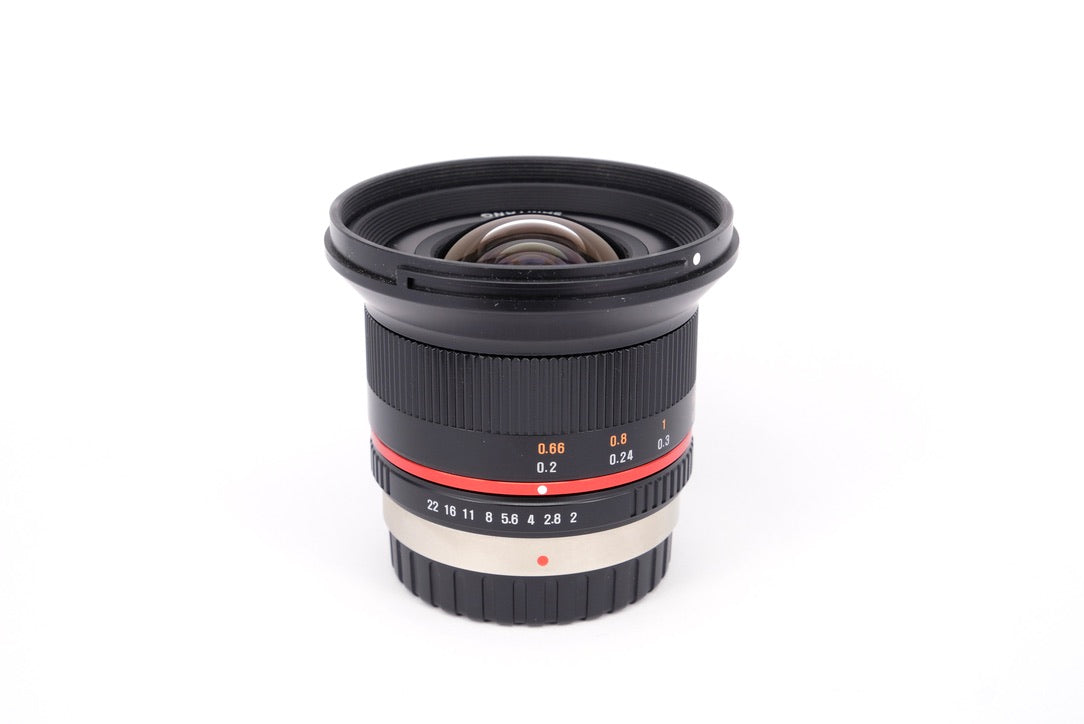 Used Samyang 12mm f/2 NCS Micro 4/3 Lens