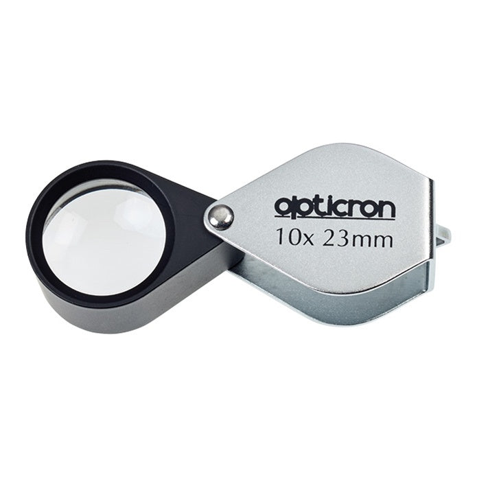 Opticron Folding Metal Loupe 10x 23mm Doublet