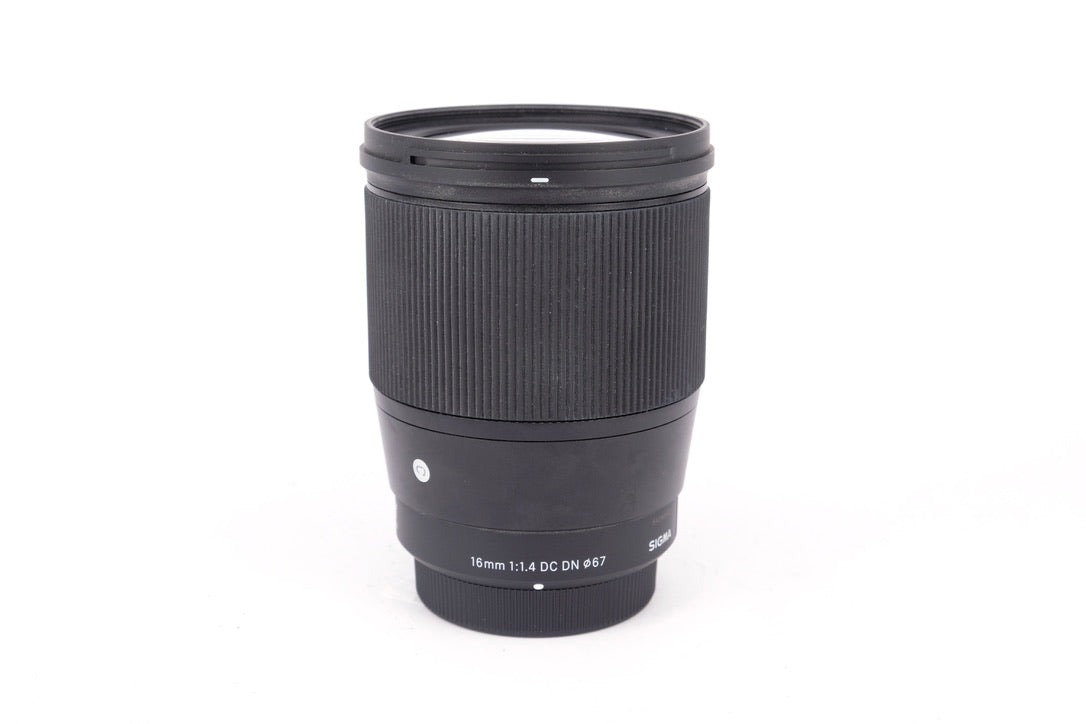 Used Sigma 16mm f/1.4 DC DN Micro 4/3 Lens