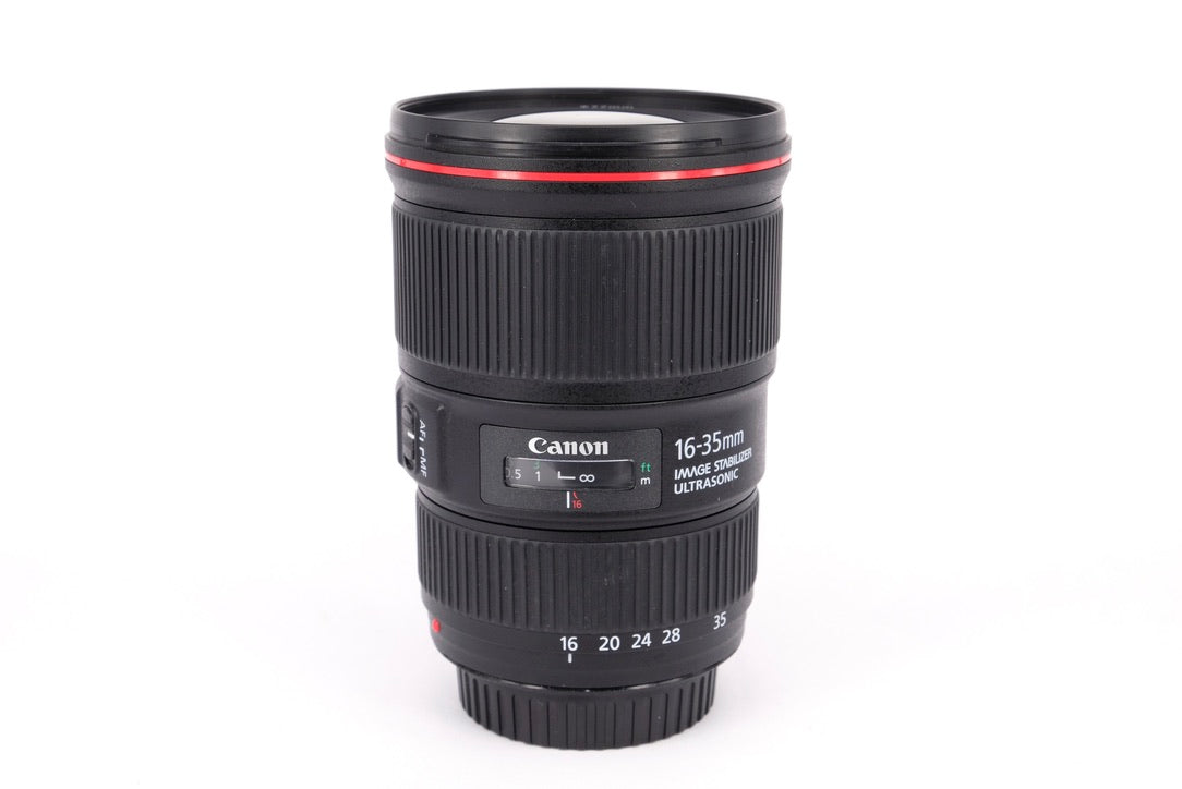 Used Canon EF 16-35mm f/4L IS USM Lens