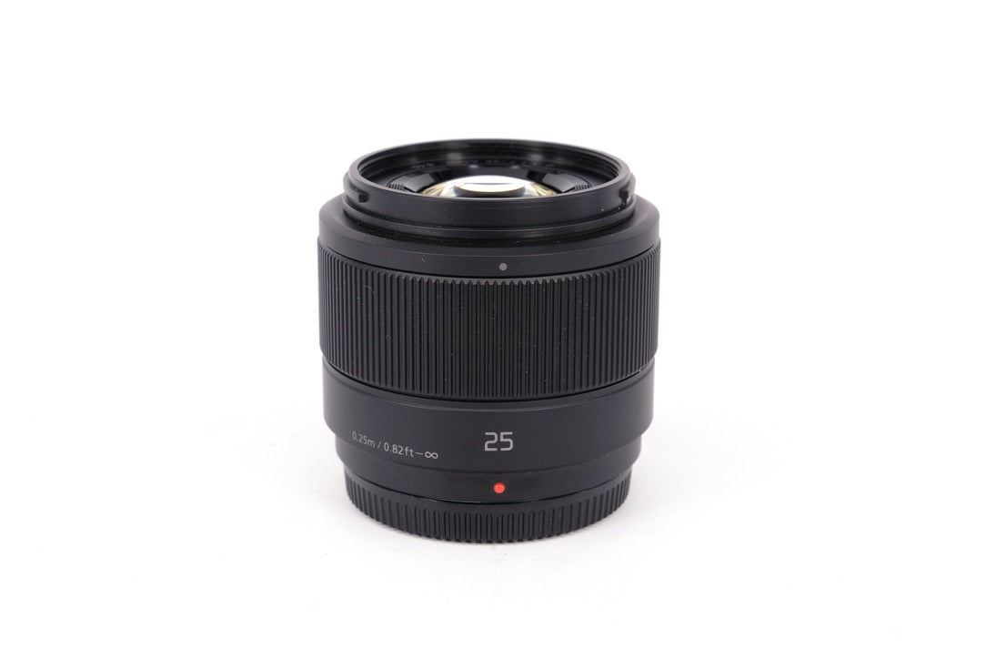 Used Panasonic Lumix G 25mm f/1.7 ASPH Lens