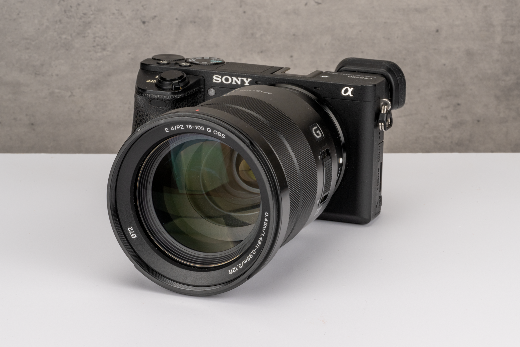Used Sony Alpha a6500 + 18-105mm f/4 Mirrorless Digital Camera
