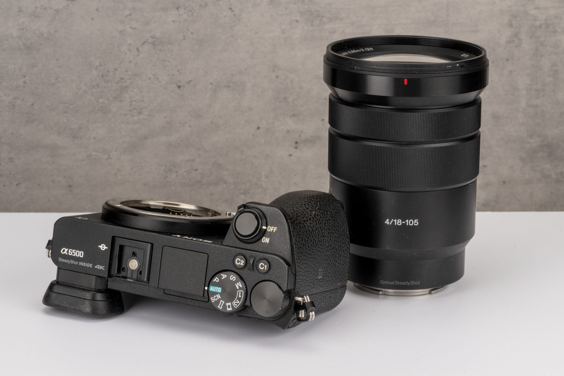 Used Sony Alpha a6500 + 18-105mm f/4 Mirrorless Digital Camera