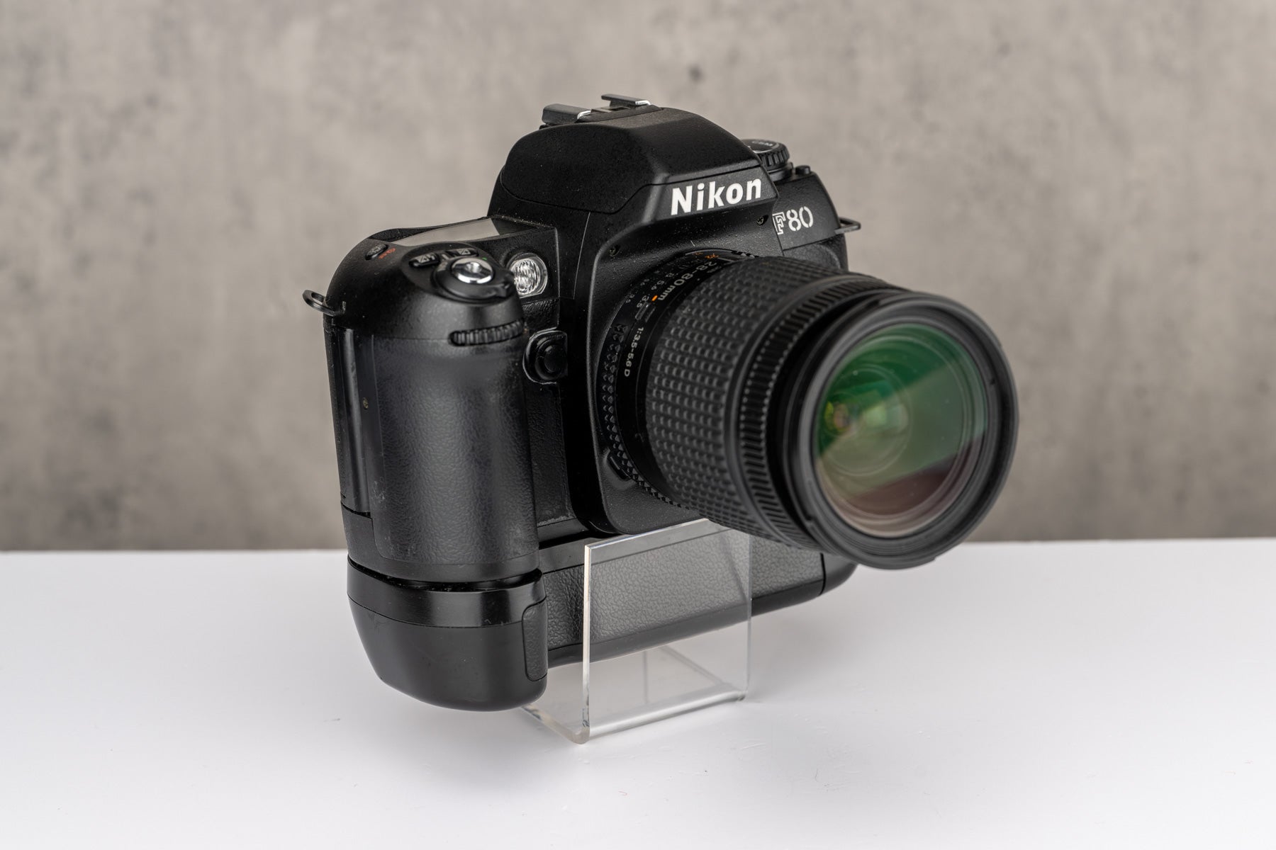 Used Nikon F80 + MB-16 + 28-80mm 35mm SLR Camera
