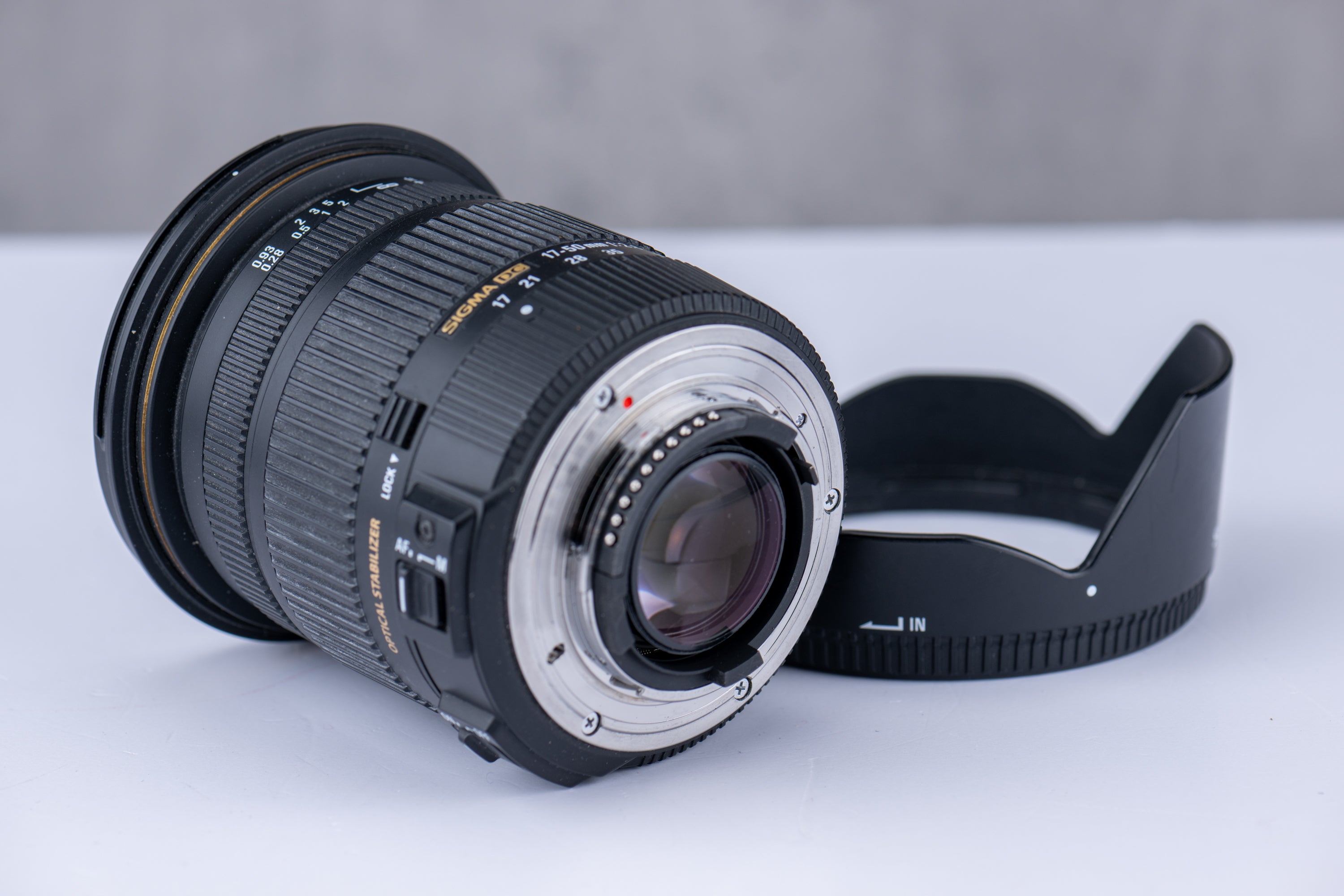 Used Sigma 17-50mm f/2.8 EX DC HSM OS Nikon Fit Lens