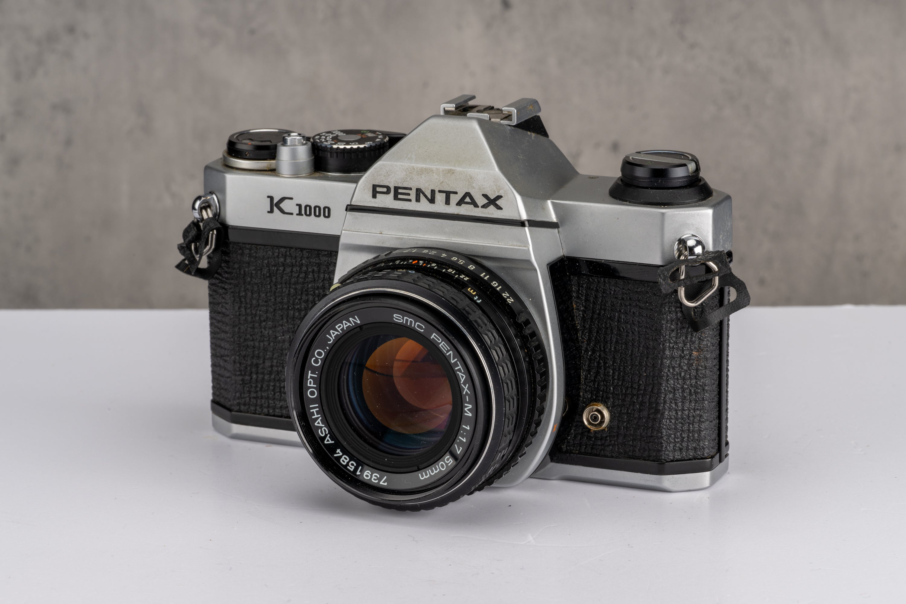 Used Pentax K1000 + 50mm f/1.7 SMC