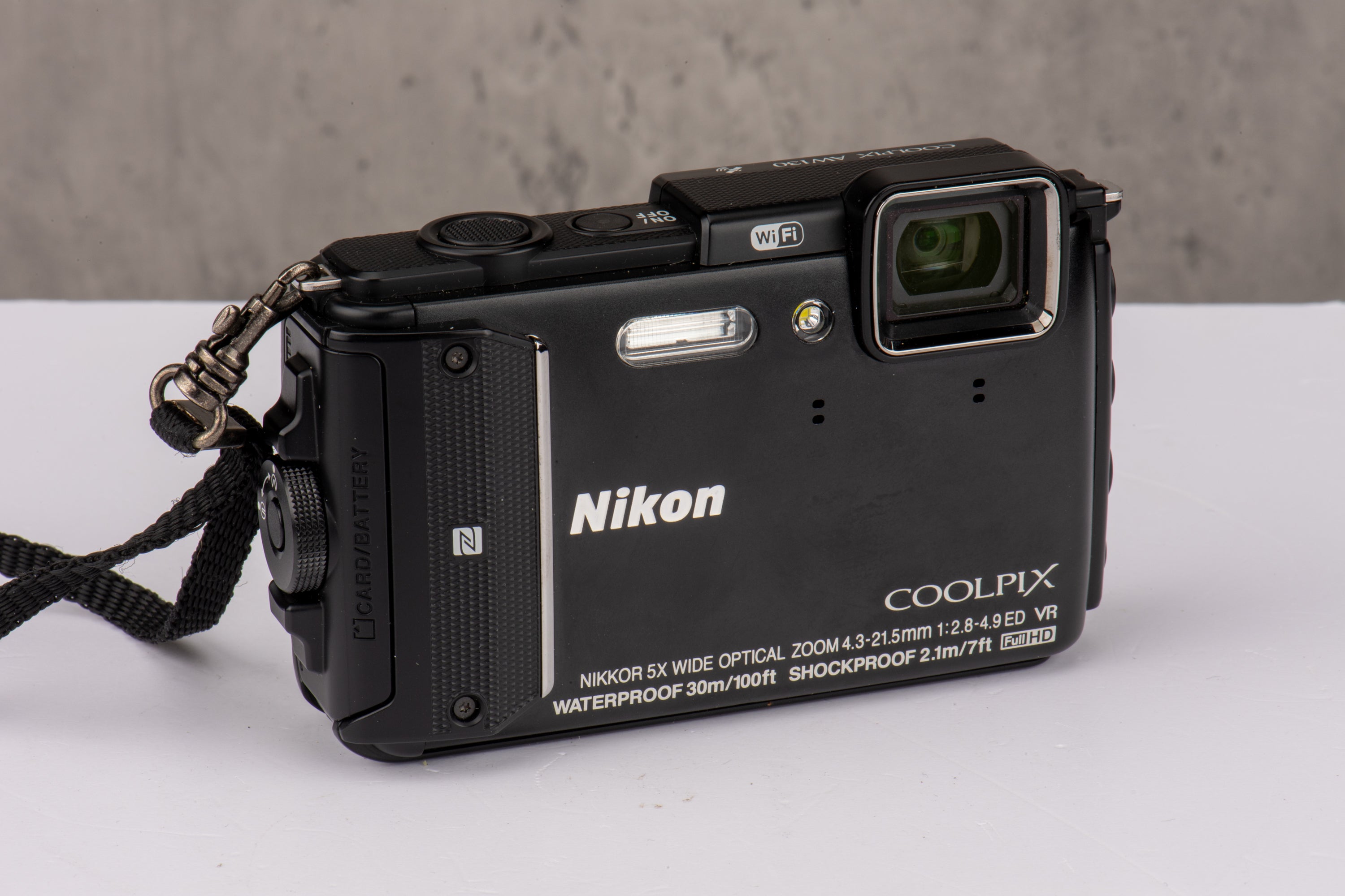 Used Nikon Coolpix AW130 Black