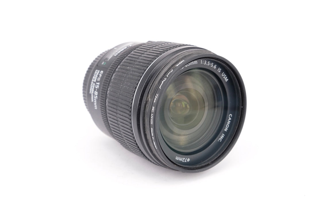 Used Canon EF-S 15-85mm f/3.5-5.6 IS USM Lens