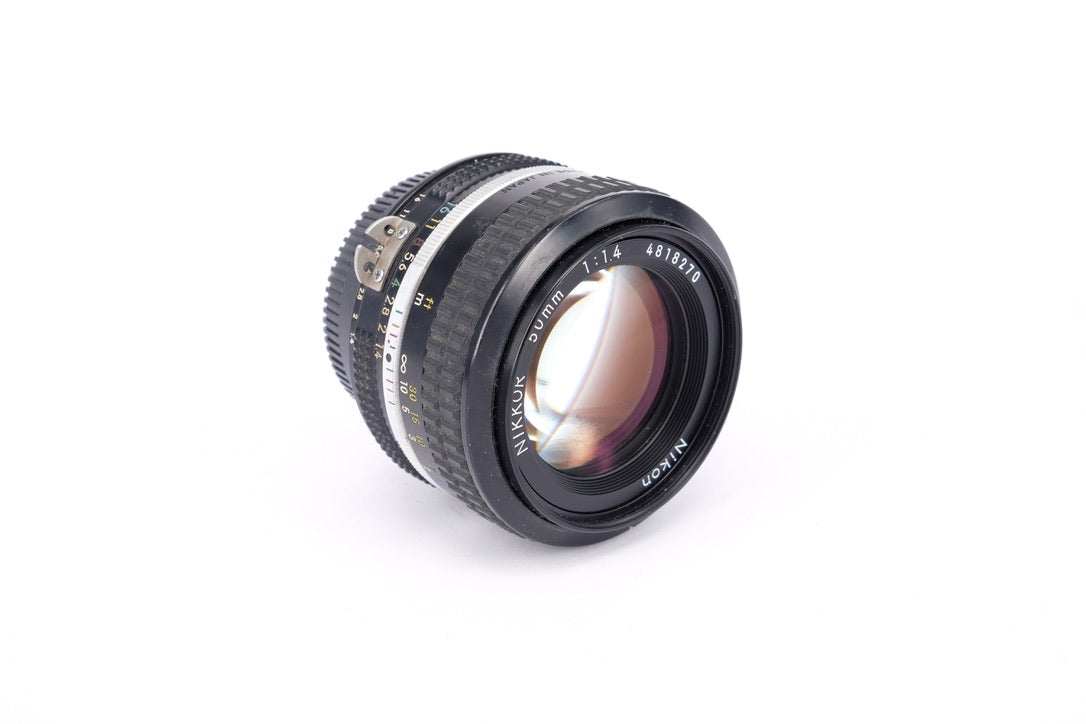 Used Nikon AI 50mm f/1.4 Lens