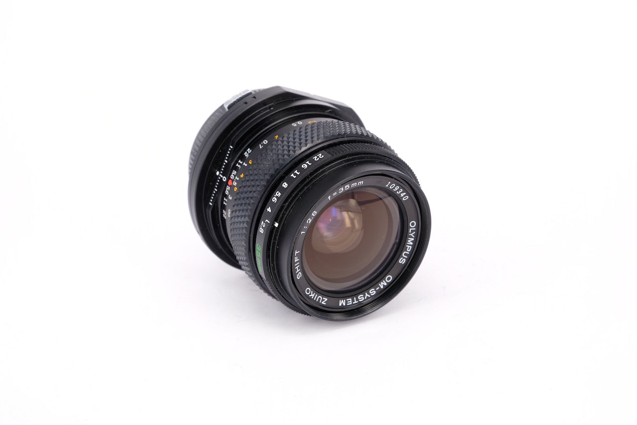 Used Olympus OM Zuiko 35mm f/2.8 Shift Lens