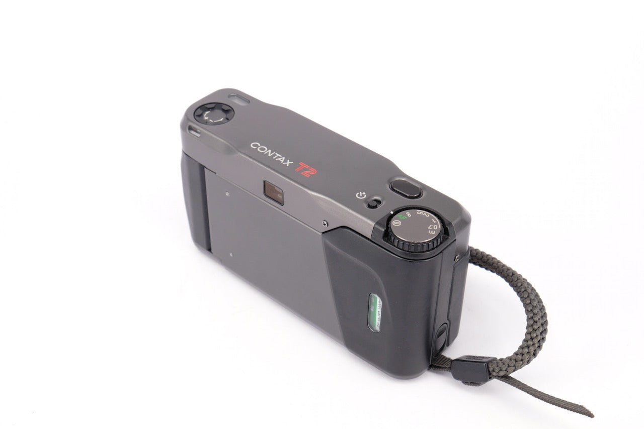 Used Contax T2 Titanium Black 35mm Compact Camera