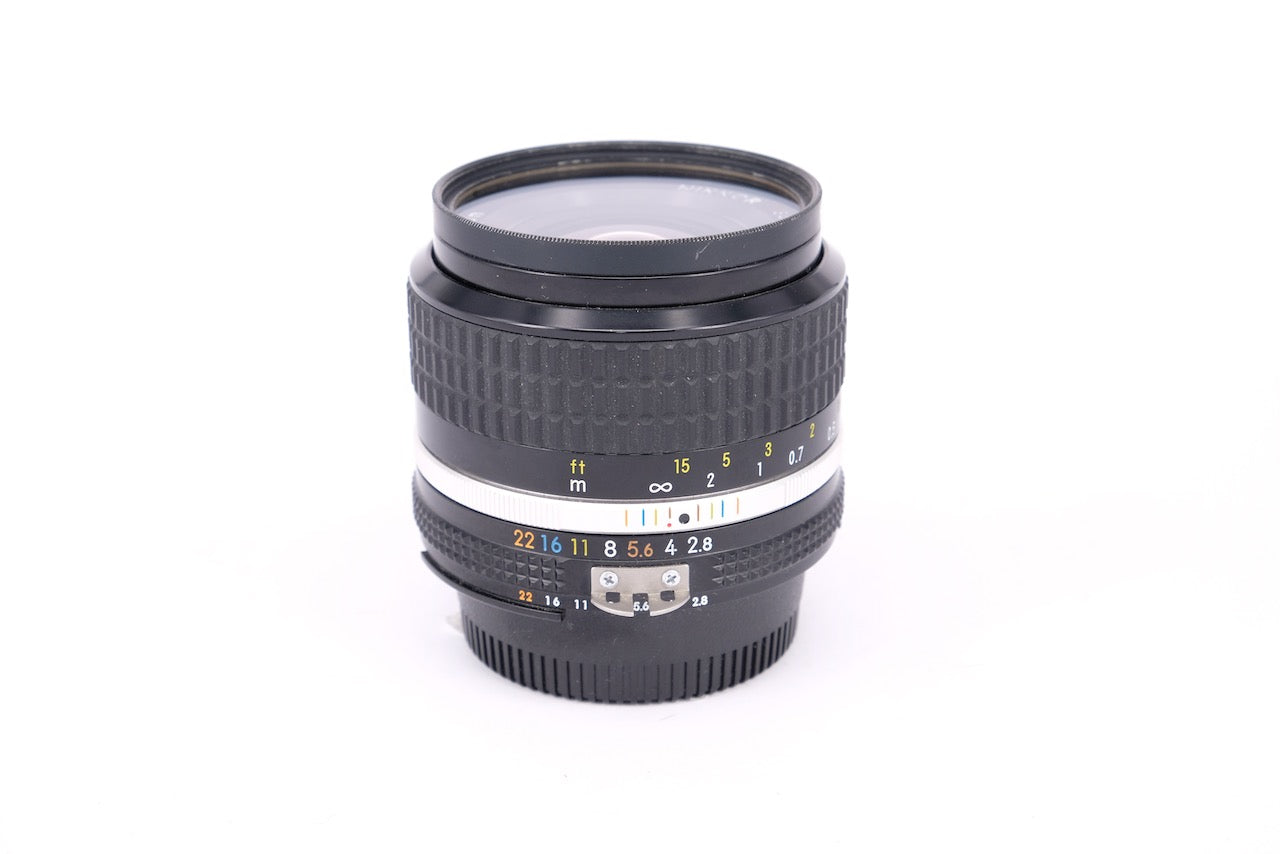 Used Nikon AI-S 35mm f/2.8 Lens