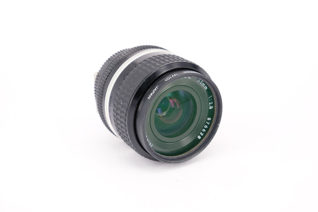 Used Nikon AI-S 35mm f/2.8 Lens