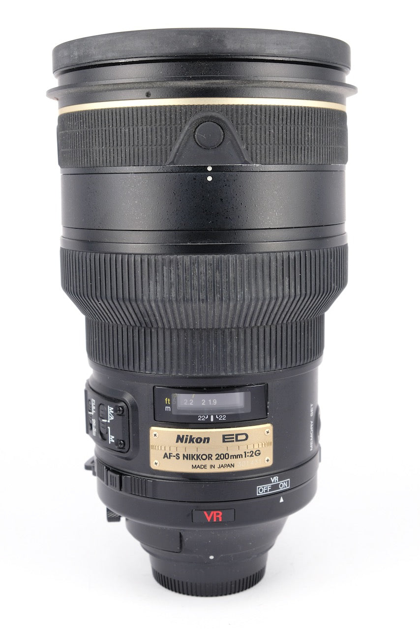 Used Nikon AF-S 200mm f/2G ED VR Lens