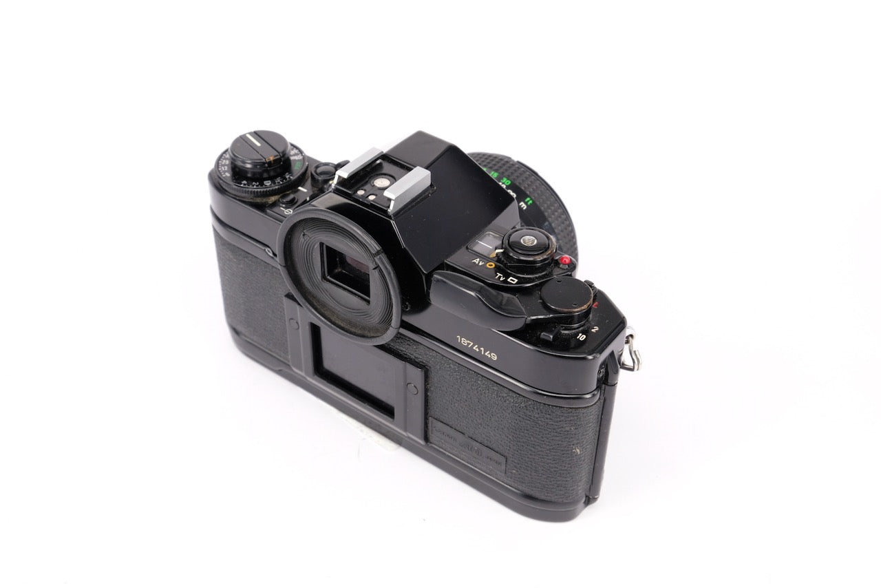 Used Canon A-1 + 50mm f/1 .8 35mm SLR Camera