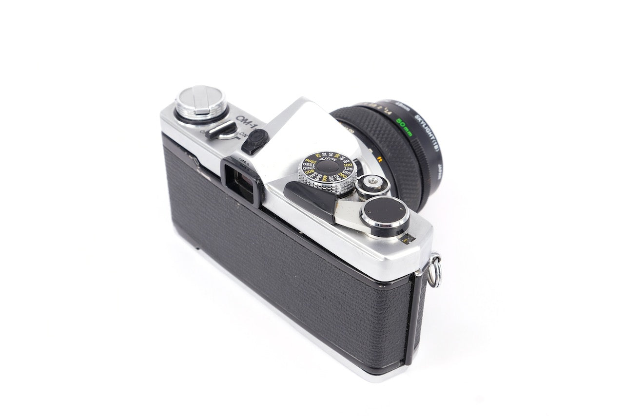 Used Olympus OM20 + 28mm f/2.8 35mm SLR Camera