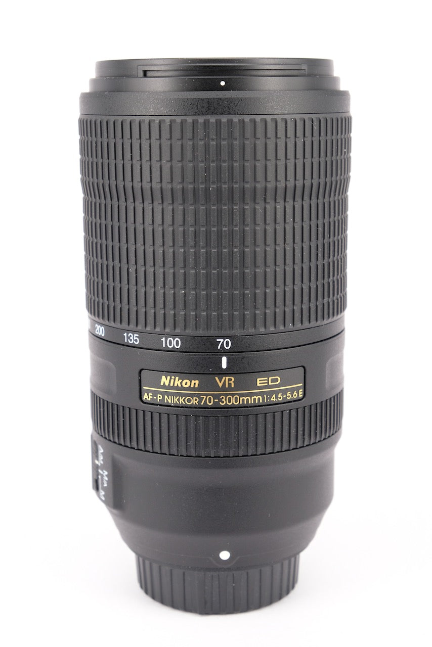 Used Nikon AF-P 70-300mm f4.5-5.6E ED VR Lens