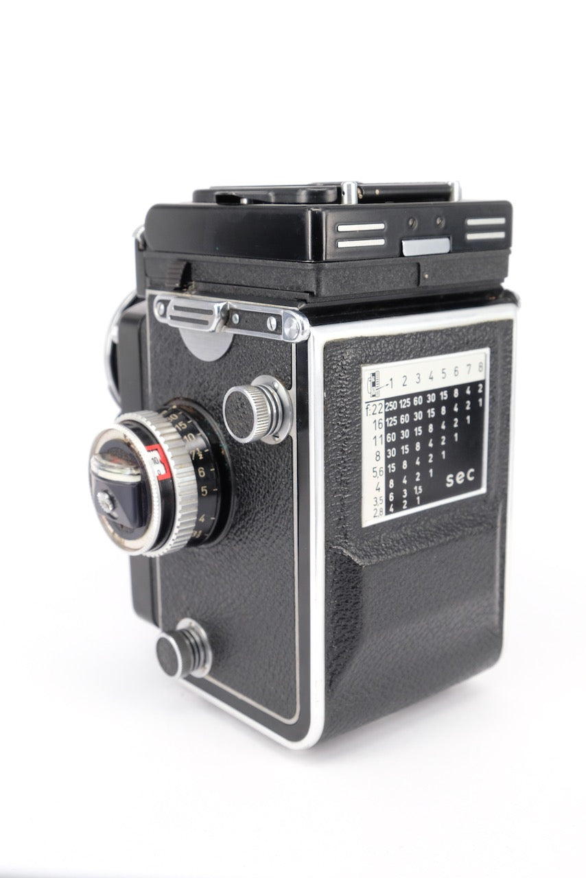 Used Rolleiflex Wide (Zeiss 55mm f/4 Distagon) TLR Camera