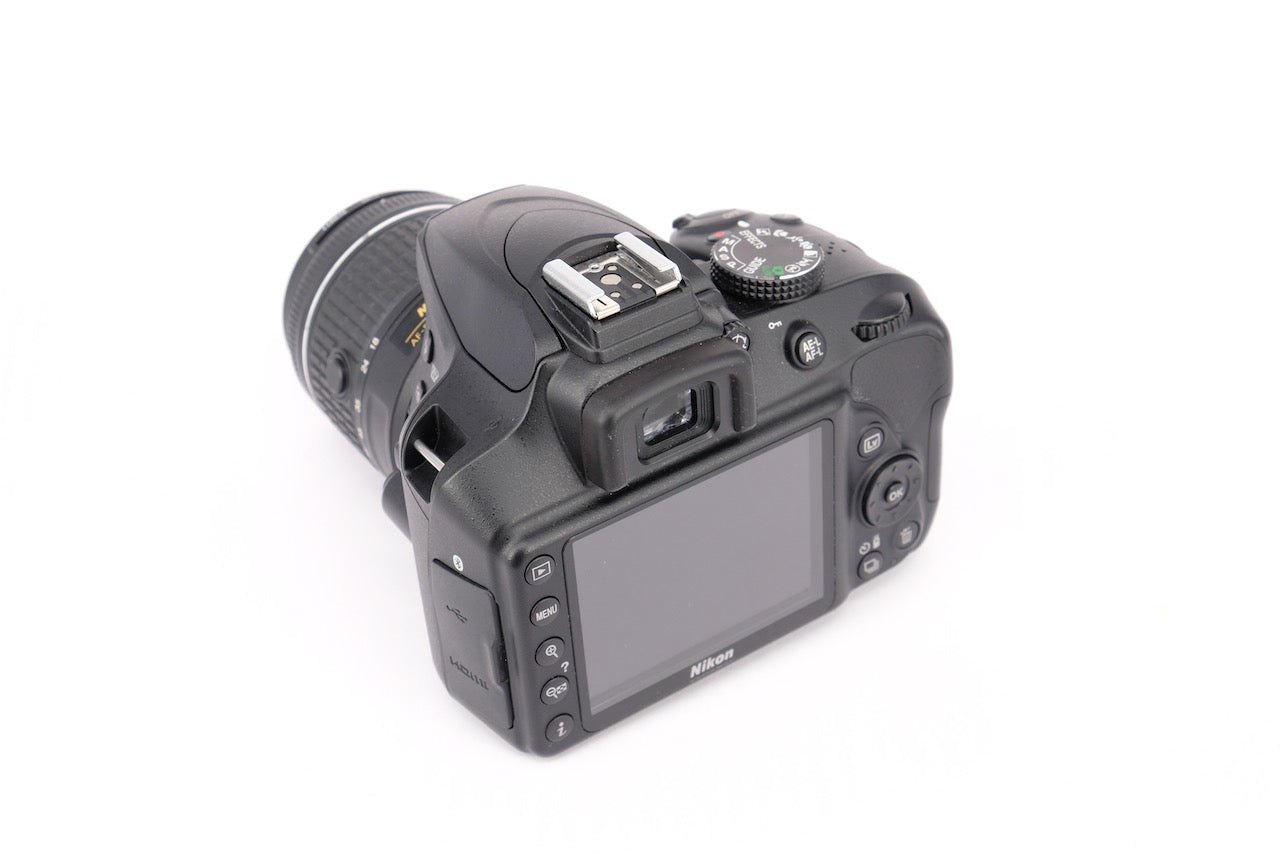 Used Nikon D3400 + AF-P 18-55mm VR Digital SLR Camera