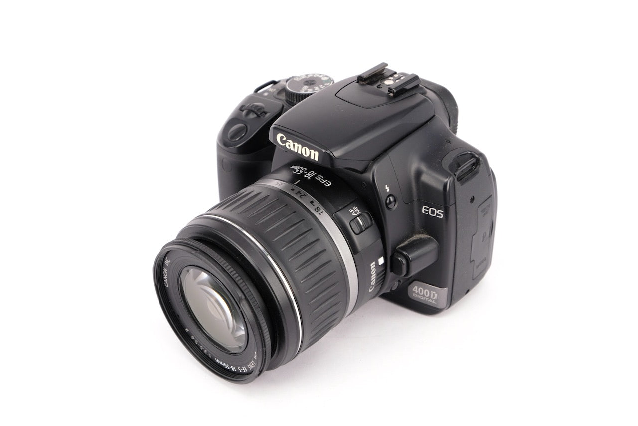 Used Canon 400D & 18-55mm Digital SLR Camera