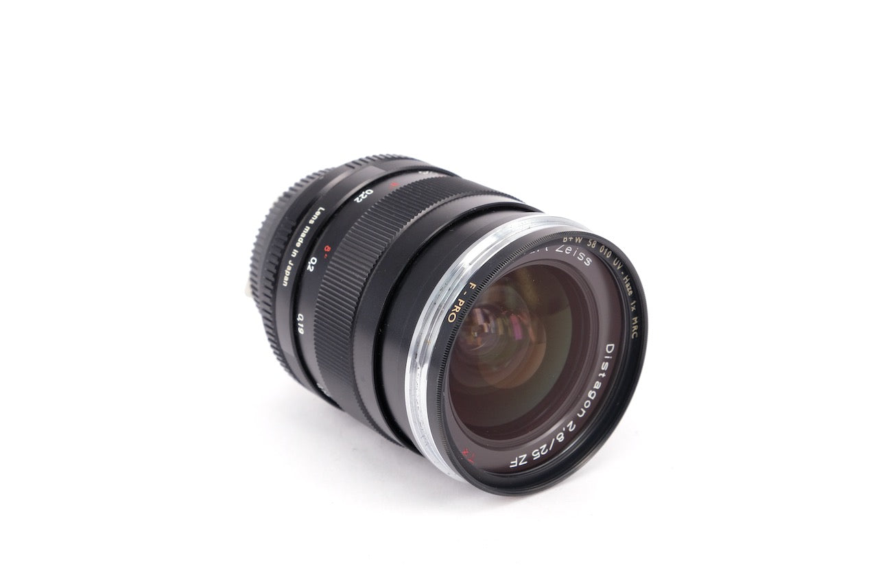 Used Zeiss Distagon 25mm f/2.8 T* ZF - Nikon Fit Lens