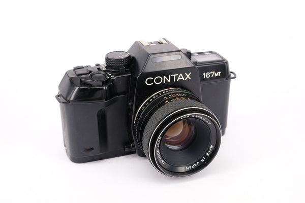 Used Contax 167MT + Yashica 50mm f/1.9 35mm SLR