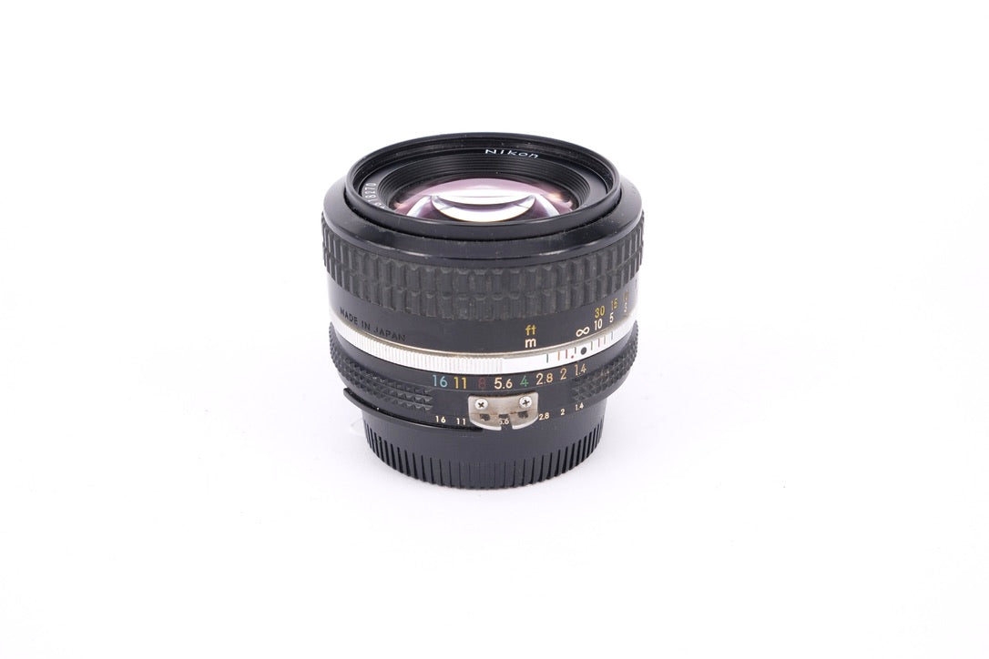 Used Nikon AI 50mm f/1.4 Lens