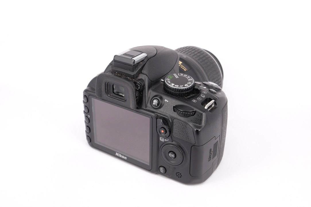 Used Nikon D3100 DSLR + 18-55mm VR Lens