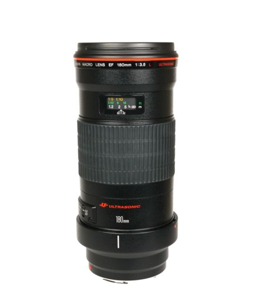 Used Canon 180mm f3.5 L Macro EF USM Lens