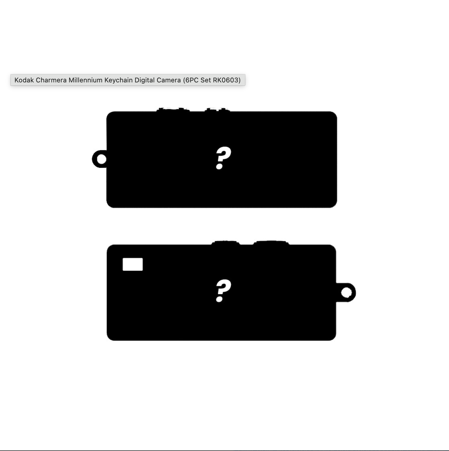 Kodak Charmera Mellennium Edition Keychain Camera - Blind Box