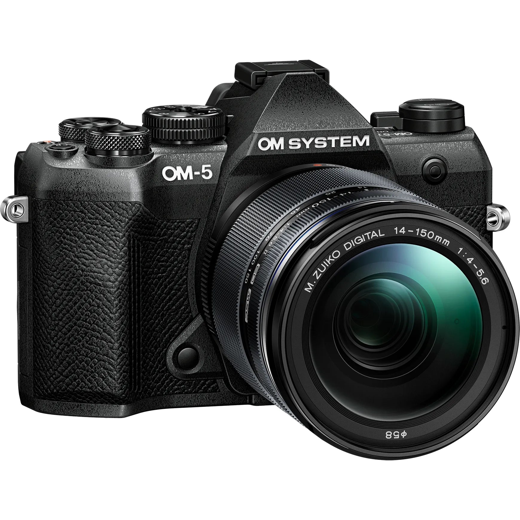 OM System OM-5 Mark II + 14-150mm f/4-5.6 II - Black