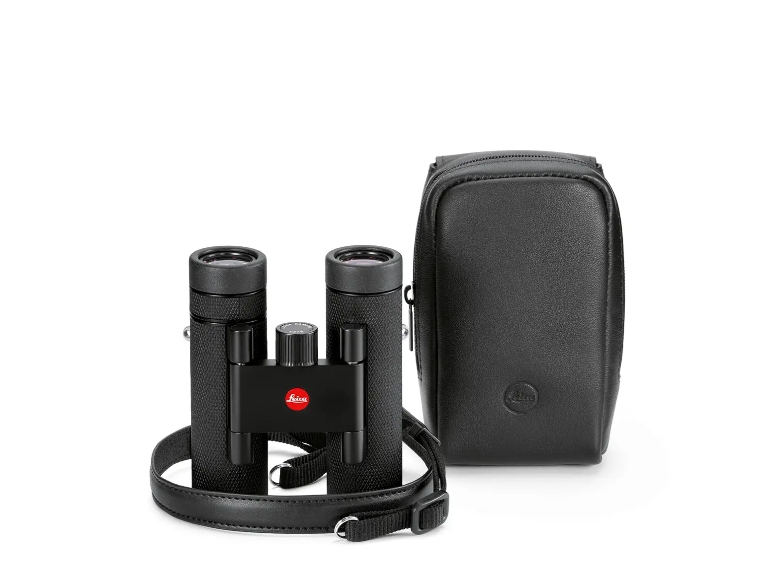 Leica Noctivid 8x25 Compact Binoculars - Black Leather