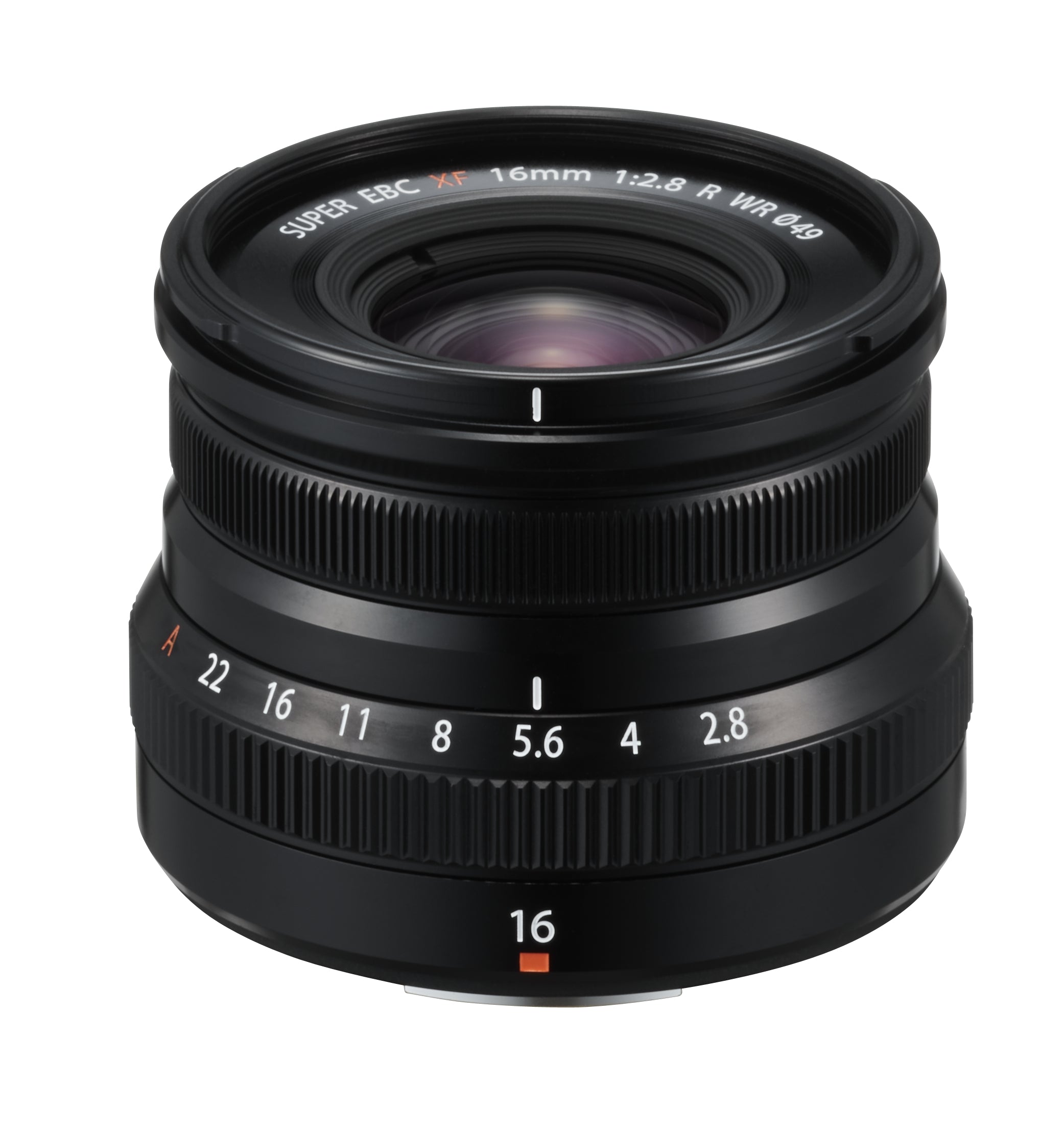 Fujifilm XF 16mm f/2.8 R WR lens Black