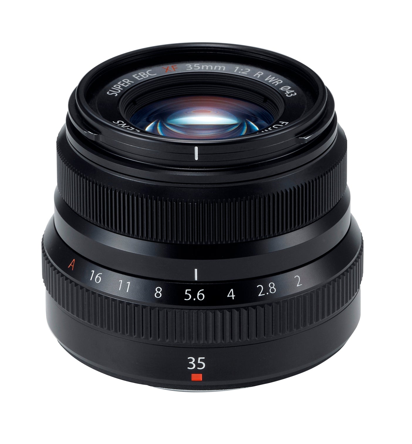 Fujifilm XF 35mm f/2 R WR lens black