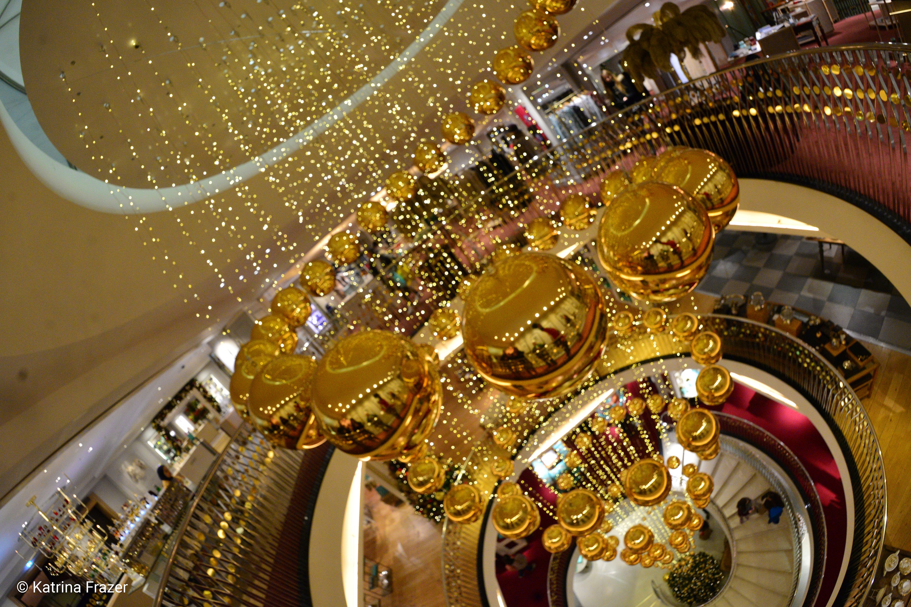 Inside building view