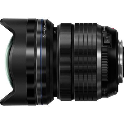 Olympus M.ZUIKO DIGITAL ED 7-14mm 1:2.8 PRO - side view
