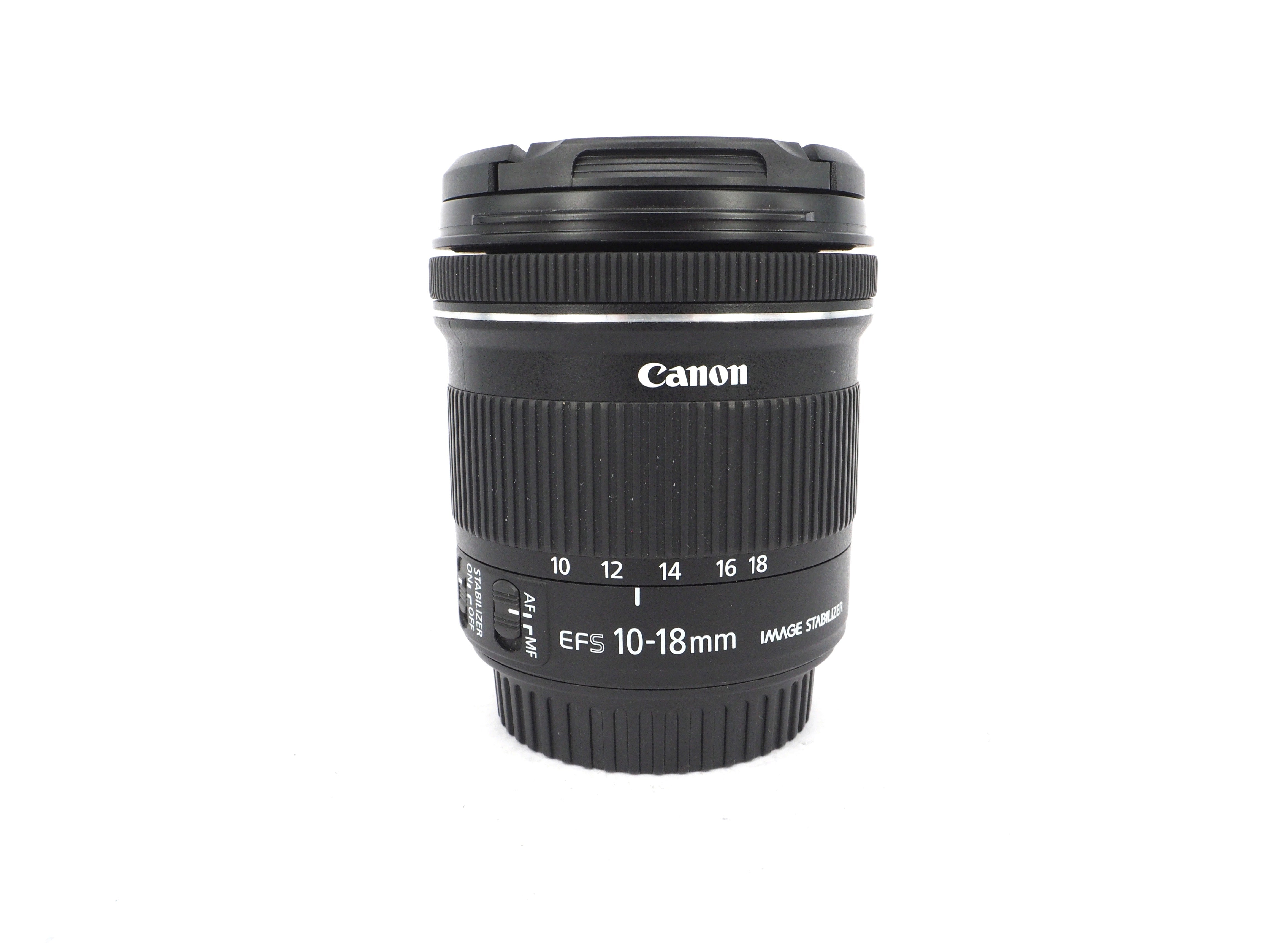 Used Canon EF-S 10-18mm f4.5-5.6 IS STM Lens