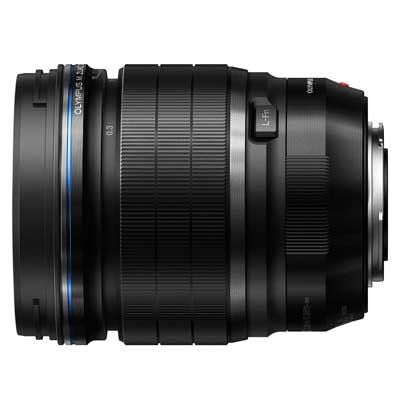 Olympus M.ZUIKO DIGITAL ED 25mm 1:1.2 PRO - side view