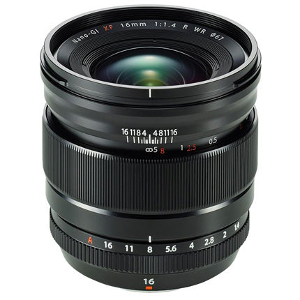 Fujifilm XF 16mm f/1.4 R WR lens