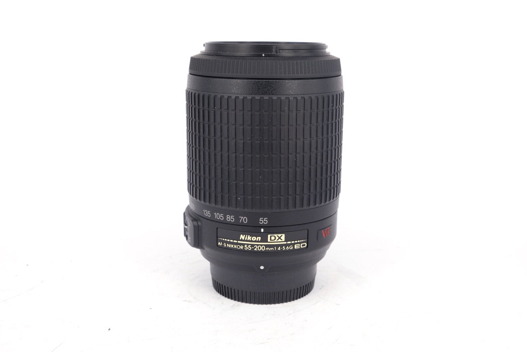 Used Nikon AF-S 55-200mm f/4-5.6G ED VR DX Lens