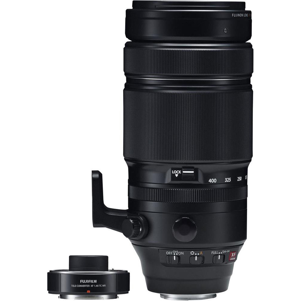 FUJIFILM XF 100-400MM R LM OIS WR LENS WITH 1.4X TELECONVERTER